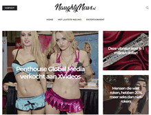 Tablet Screenshot of naughtynews.nl